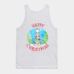 Christmas Chess Player Queen Xmas 2022 Tank Top